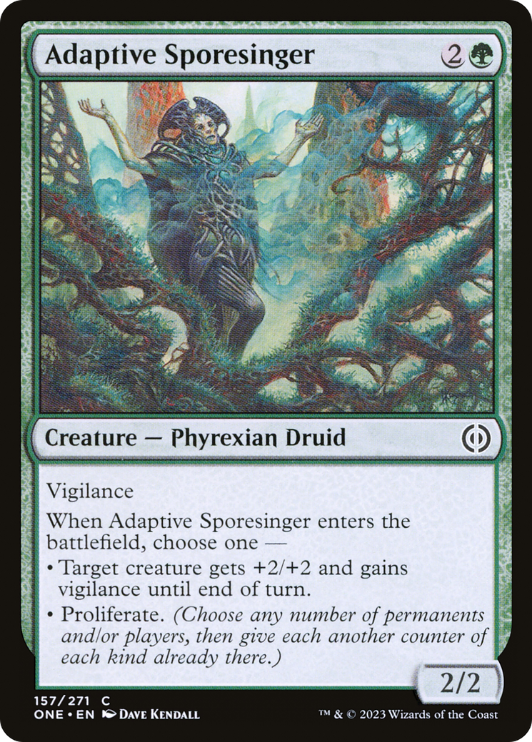 Adaptive Sporesinger [Phyrexia: All Will Be One] | Galaxy Games LLC