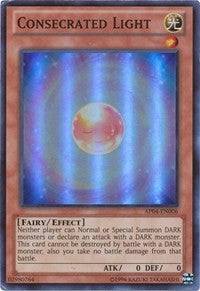 Consecrated Light [AP04-EN006] Super Rare | Galaxy Games LLC