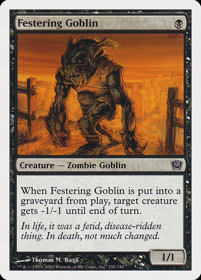 Festering Goblin [Ninth Edition] | Galaxy Games LLC
