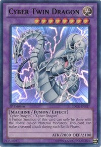 Cyber Twin Dragon [SDCR-EN037] Ultra Rare | Galaxy Games LLC