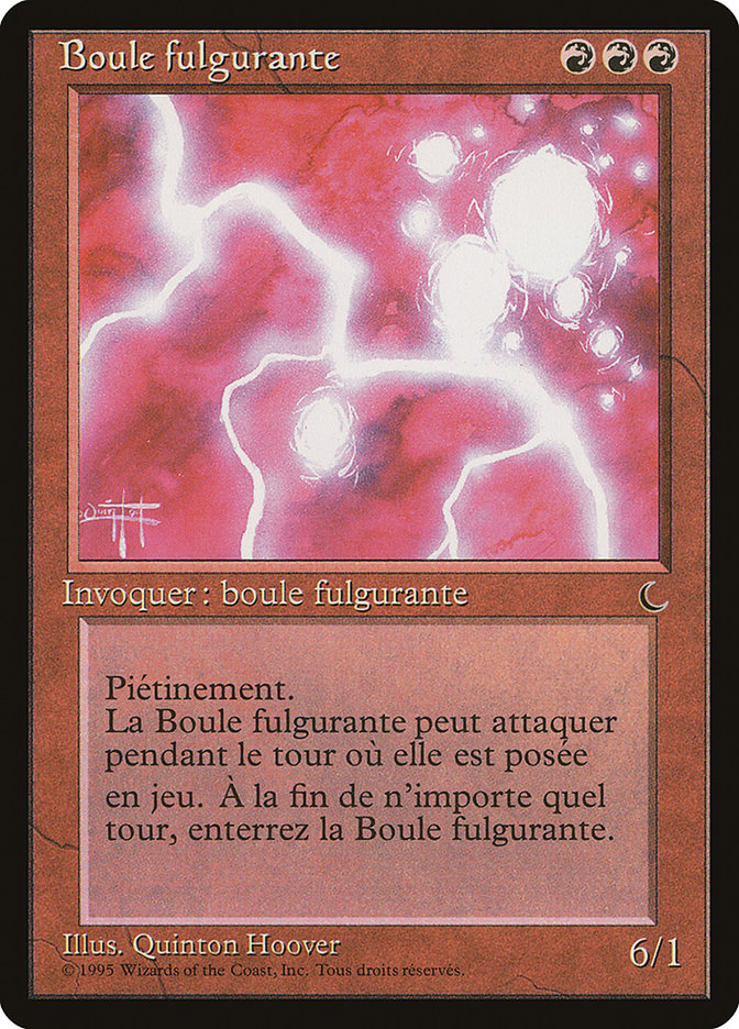 Ball Lightning (French) - "Boule fulgurante" [Renaissance] | Galaxy Games LLC