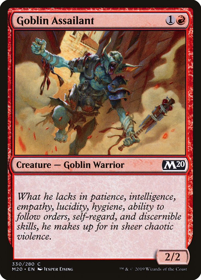 Goblin Assailant [Core Set 2020] | Galaxy Games LLC