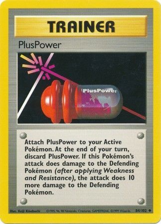 PlusPower (84/102) [Base Set Unlimited] | Galaxy Games LLC
