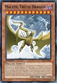 Malefic Truth Dragon [SP14-EN044] Starfoil Rare | Galaxy Games LLC