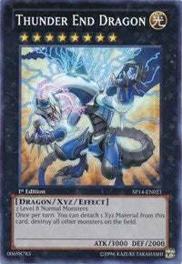 Thunder End Dragon [SP14-EN021] Starfoil Rare | Galaxy Games LLC