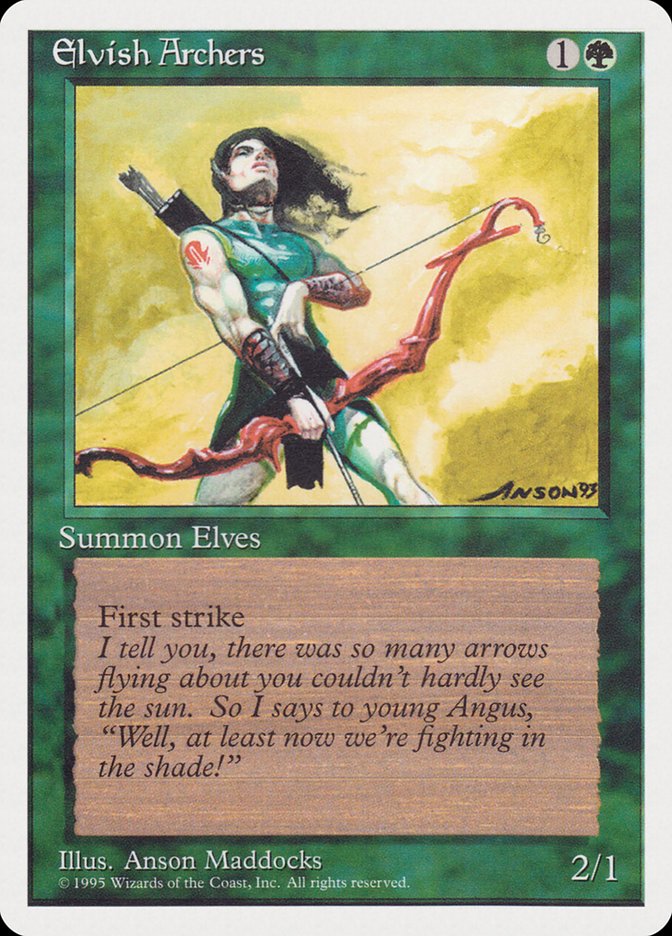 Elvish Archers [Rivals Quick Start Set] | Galaxy Games LLC