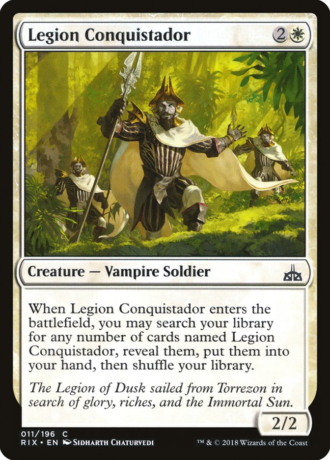 Legion Conquistador [Rivals of Ixalan] | Galaxy Games LLC