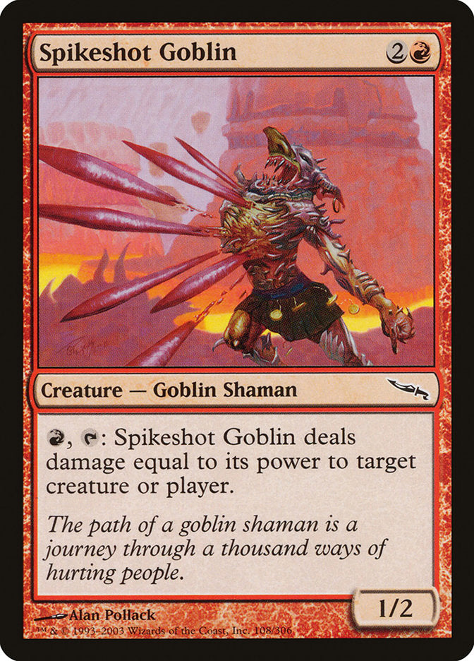 Spikeshot Goblin [Mirrodin] | Galaxy Games LLC