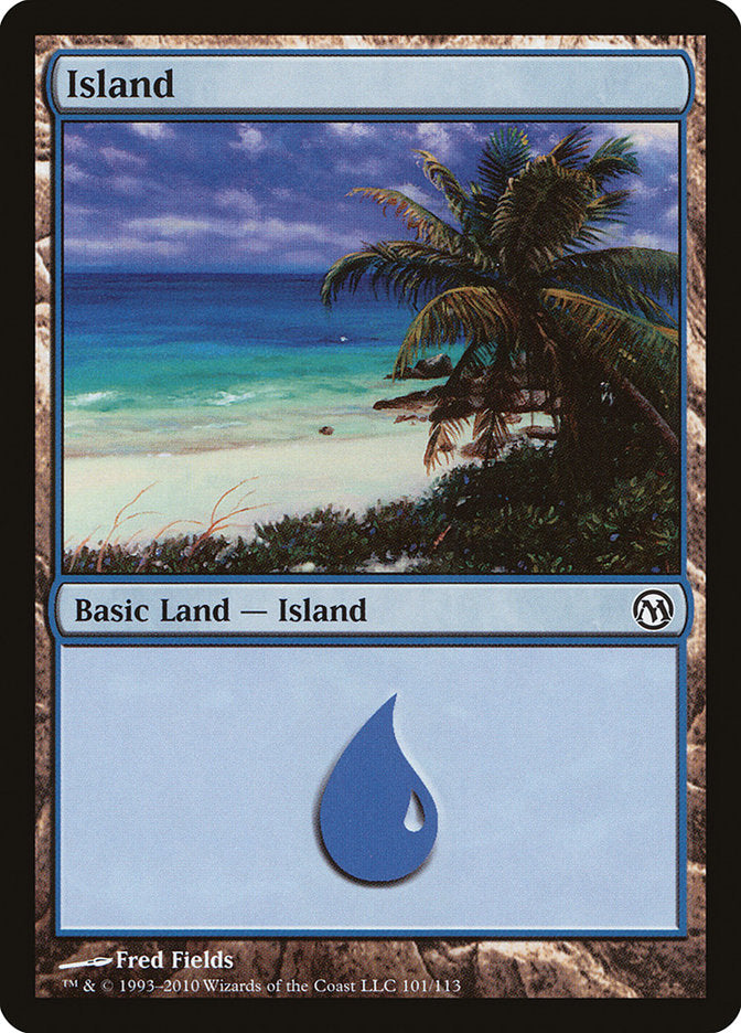 Island (101) [Duels of the Planeswalkers] | Galaxy Games LLC