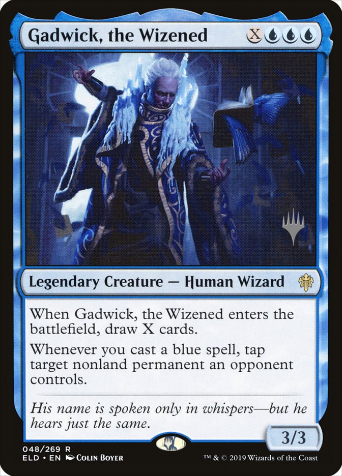 Gadwick, the Wizened (Promo Pack) [Throne of Eldraine Promos] | Galaxy Games LLC