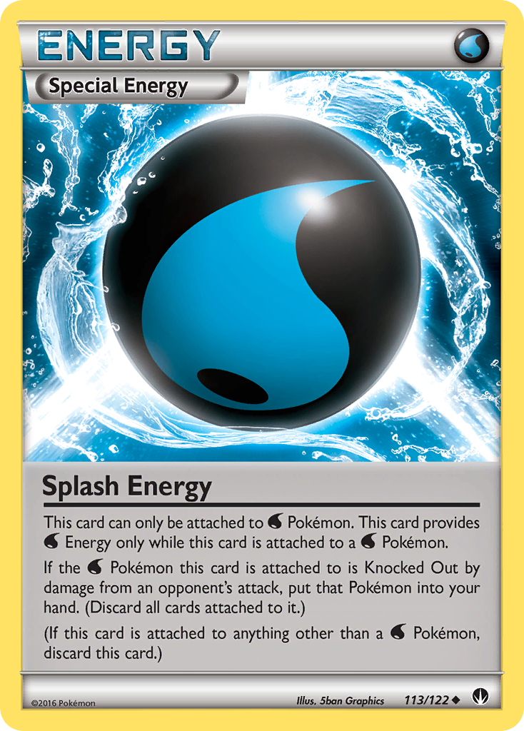 Splash Energy (113/122) [XY: BREAKpoint] | Galaxy Games LLC