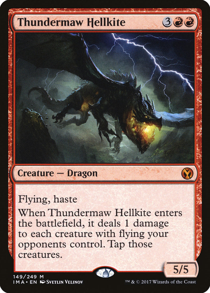 Thundermaw Hellkite [Iconic Masters] | Galaxy Games LLC