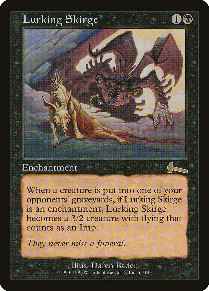 Lurking Skirge [Urza's Legacy] | Galaxy Games LLC