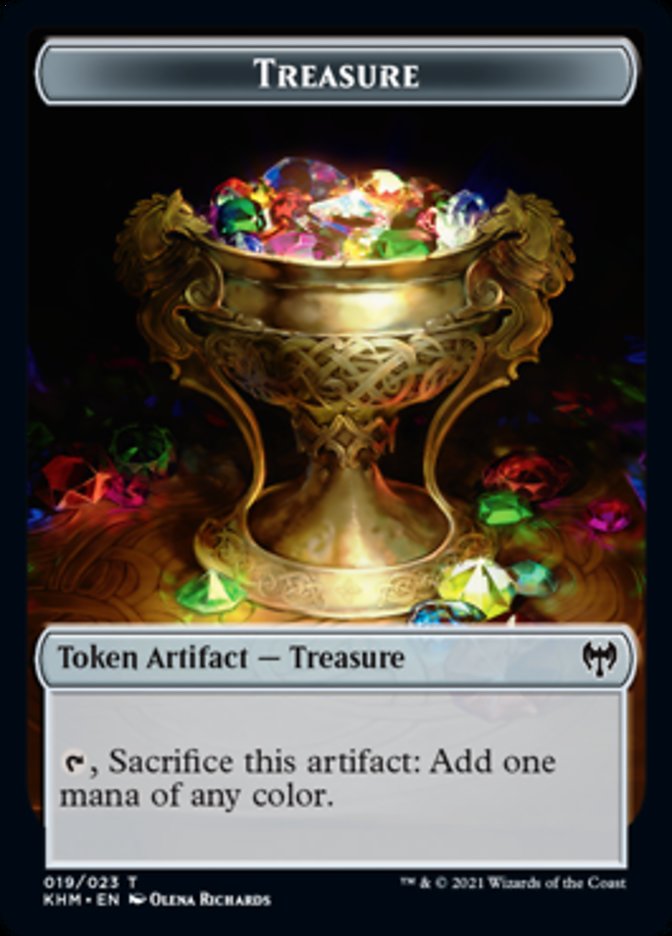Treasure Token [Kaldheim Tokens] | Galaxy Games LLC