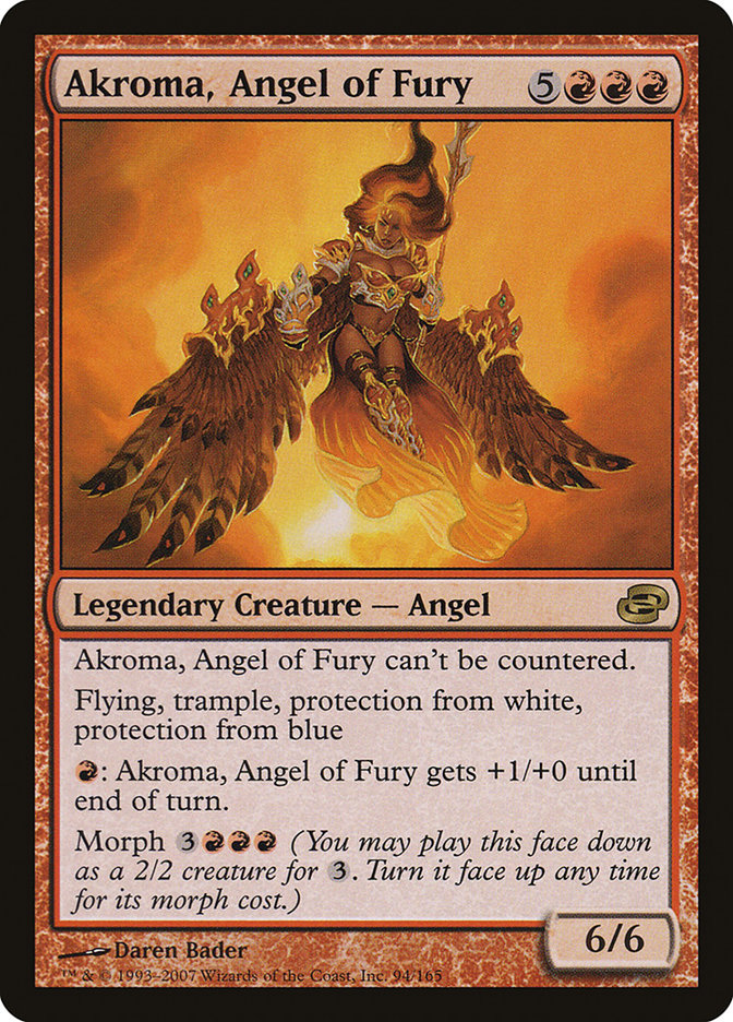 Akroma, Angel of Fury [Planar Chaos] | Galaxy Games LLC