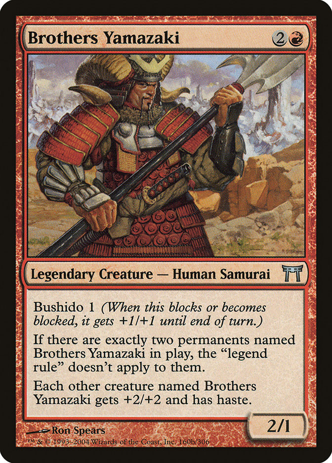 Brothers Yamazaki (160b/306) [Champions of Kamigawa] | Galaxy Games LLC