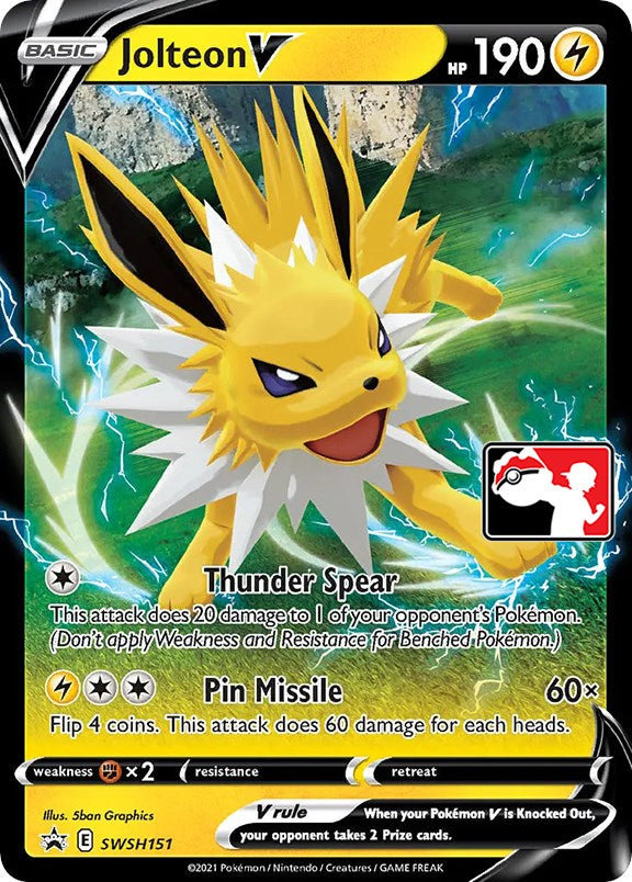 Jolteon V (SWSH151) [Prize Pack Series One] | Galaxy Games LLC