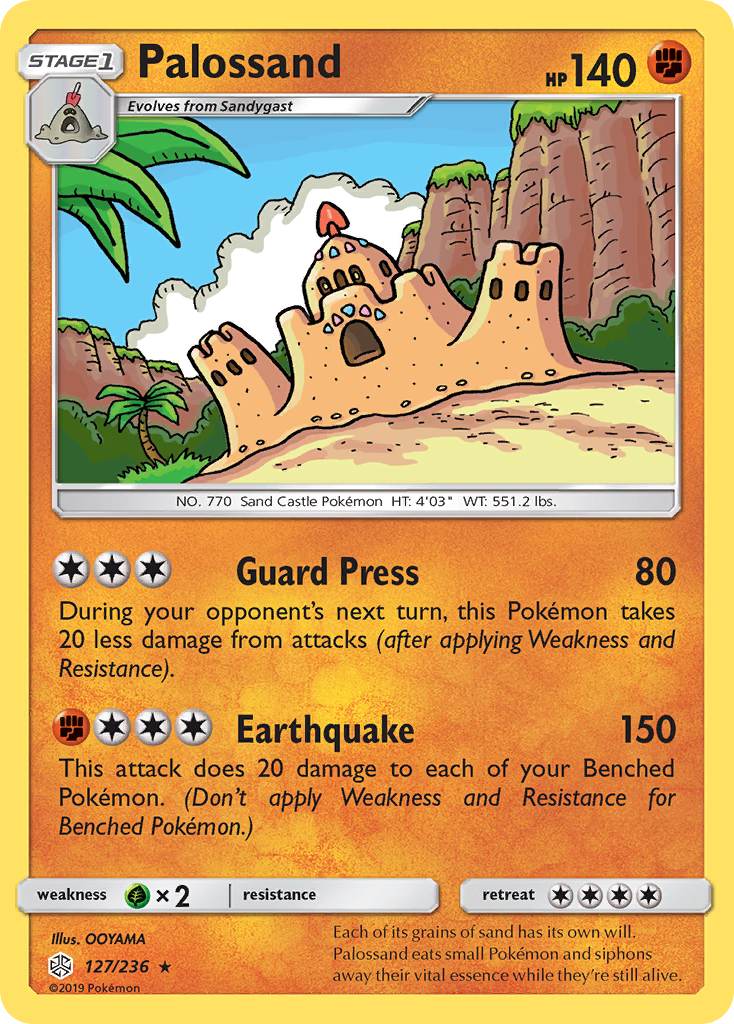 Palossand (127/236) [Sun & Moon: Cosmic Eclipse] | Galaxy Games LLC