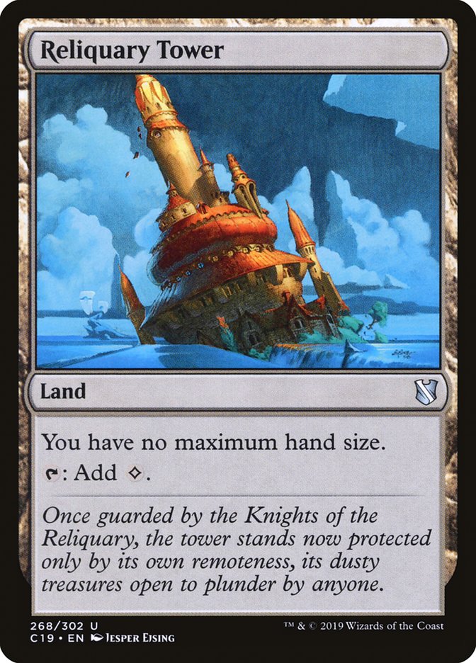 Reliquary Tower [Commander 2019] | Galaxy Games LLC