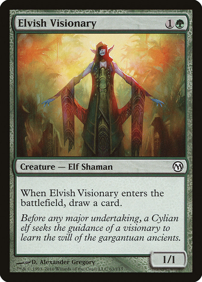 Elvish Visionary [Duels of the Planeswalkers] | Galaxy Games LLC