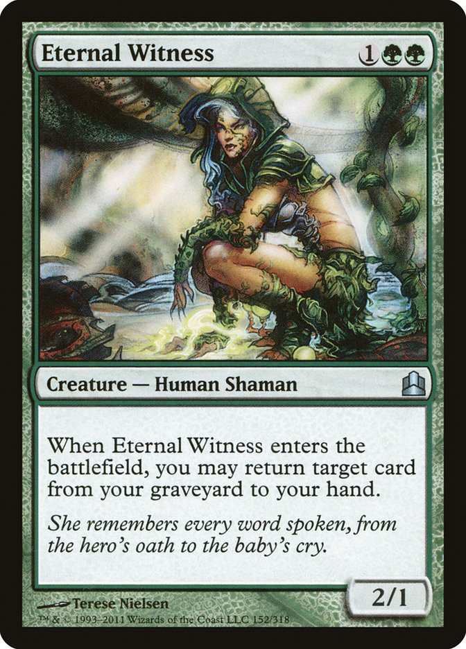 Eternal Witness [Commander 2011] | Galaxy Games LLC