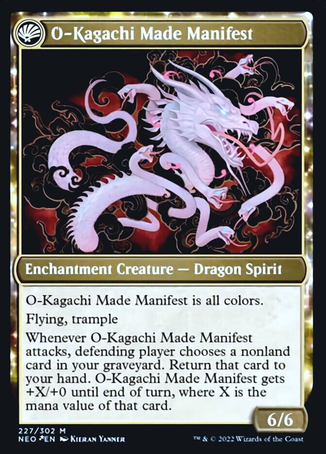 The Kami War // O-Kagachi Made Manifest [Kamigawa: Neon Dynasty Prerelease Promos] | Galaxy Games LLC