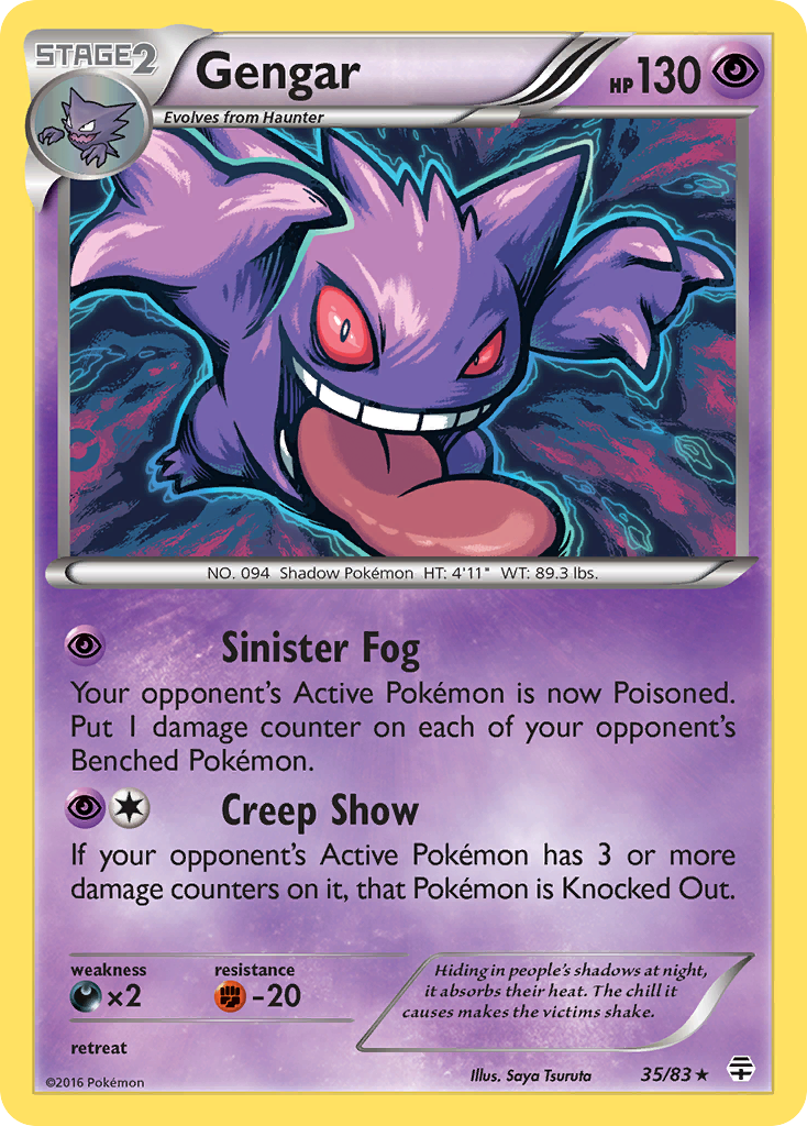 Gengar (35/83) [XY: Generations] | Galaxy Games LLC