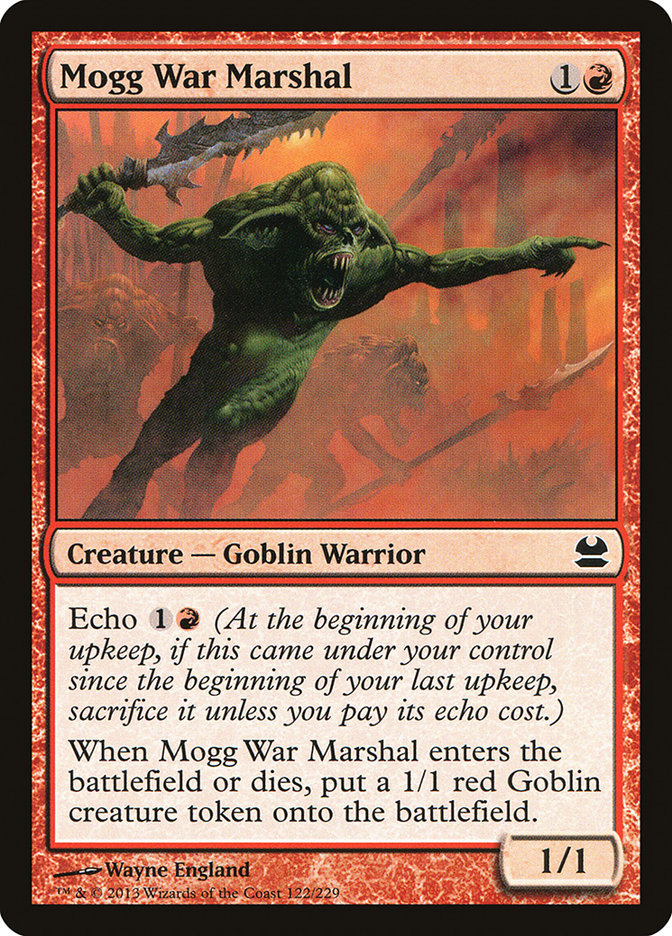 Mogg War Marshal [Modern Masters] | Galaxy Games LLC