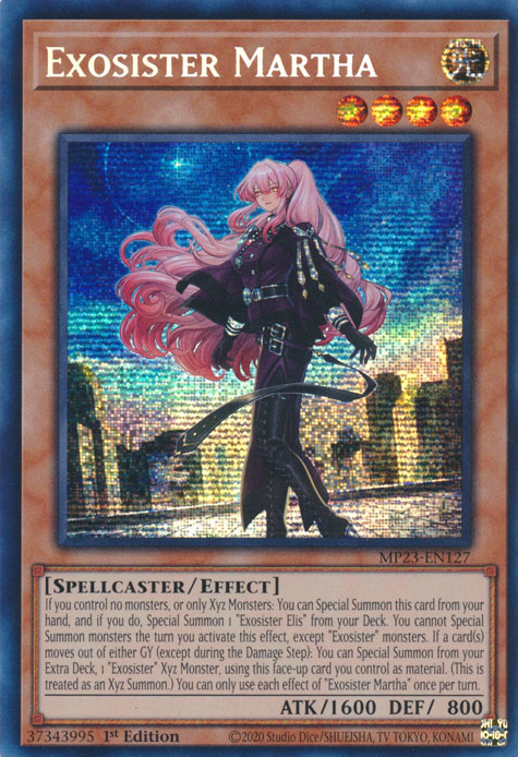 Exosister Martha [MP23-EN127] Prismatic Secret Rare | Galaxy Games LLC