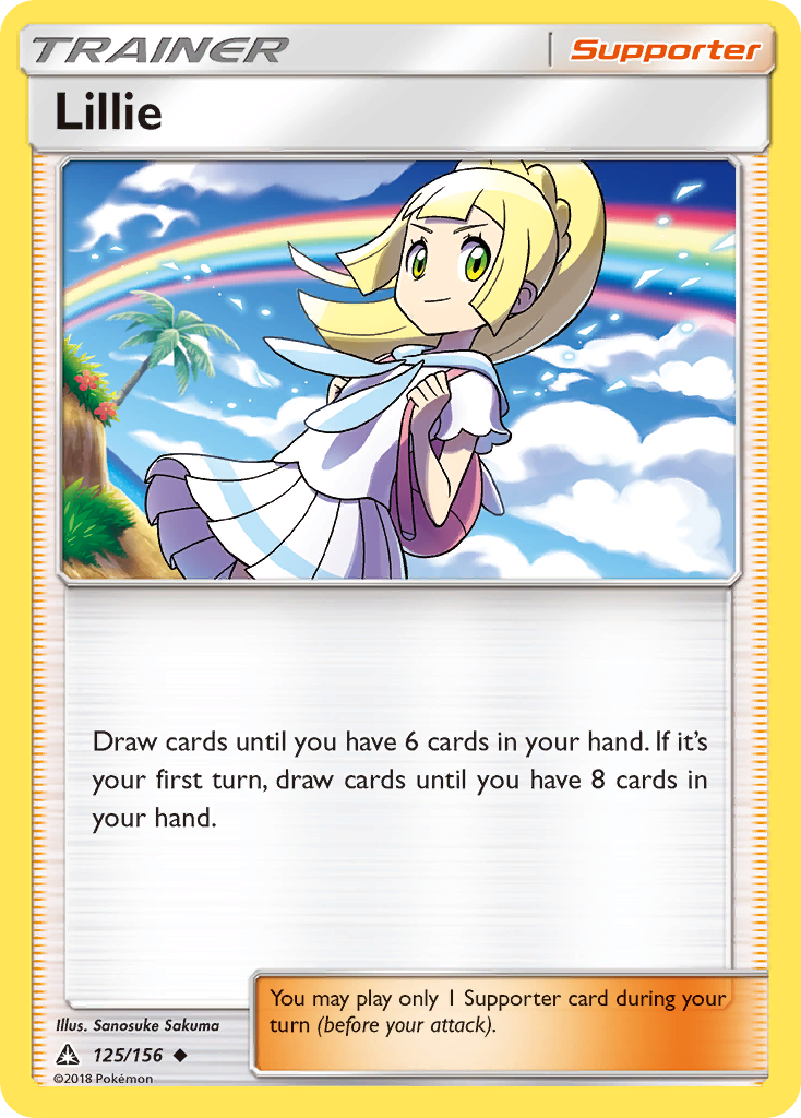 Lillie (125/156) [Sun & Moon: Ultra Prism] | Galaxy Games LLC