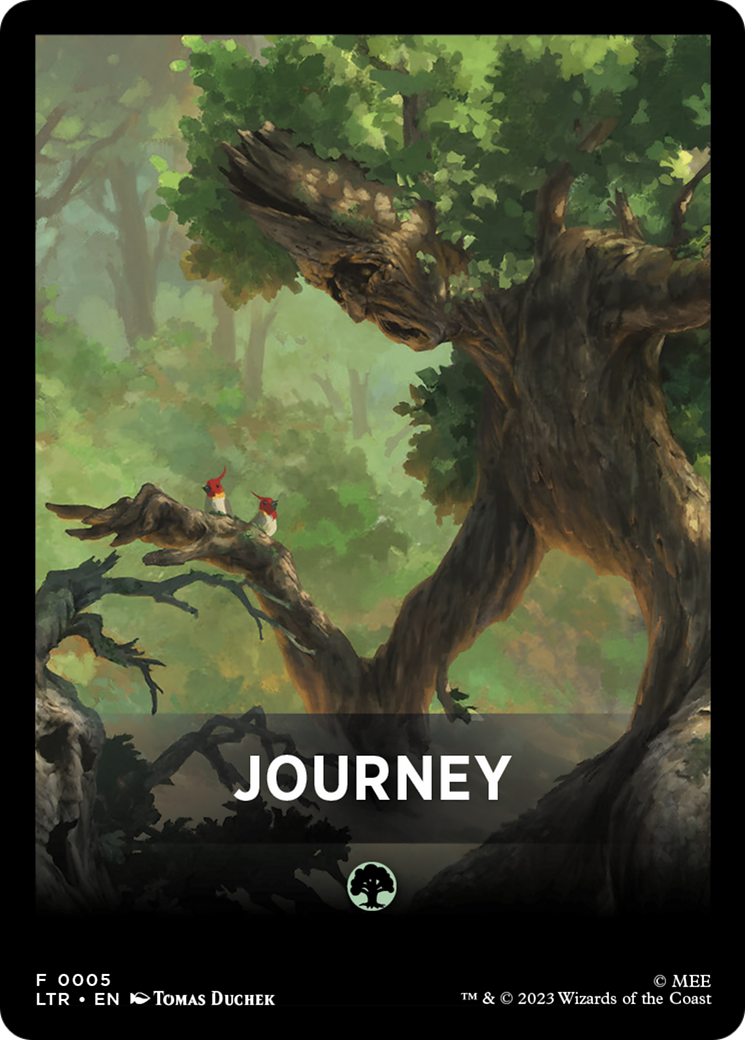 Journey Theme Card [The Lord of the Rings: Tales of Middle-Earth Tokens] | Galaxy Games LLC