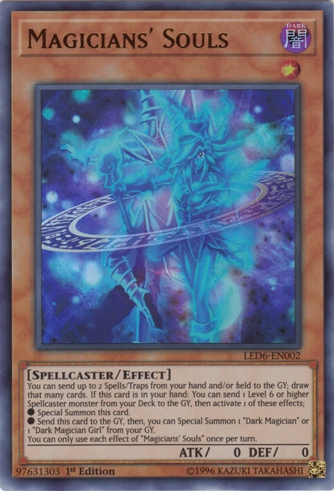 Magicians' Souls [LED6-EN002] Ultra Rare | Galaxy Games LLC