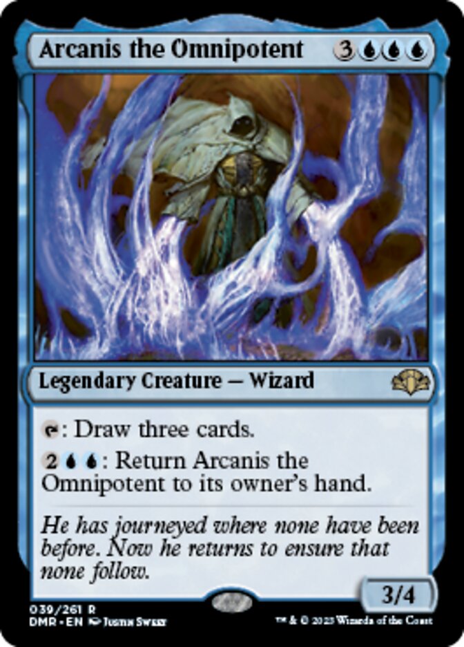 Arcanis the Omnipotent [Dominaria Remastered] | Galaxy Games LLC