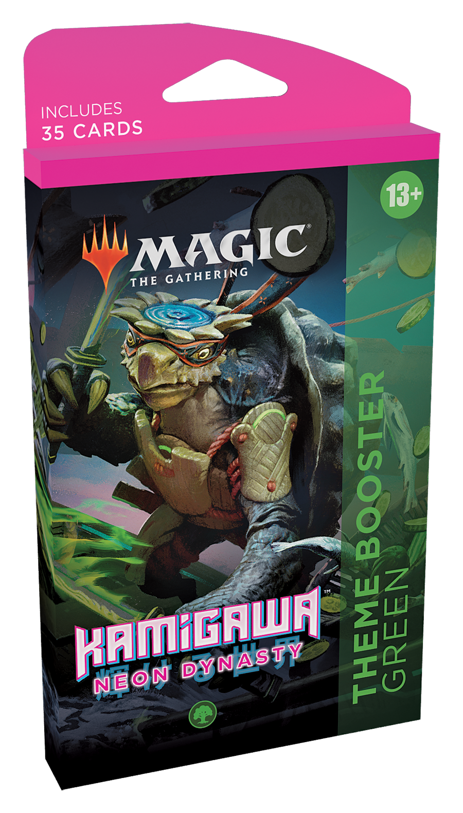 Kamigawa: Neon Dynasty - Theme Booster (Green) | Galaxy Games LLC