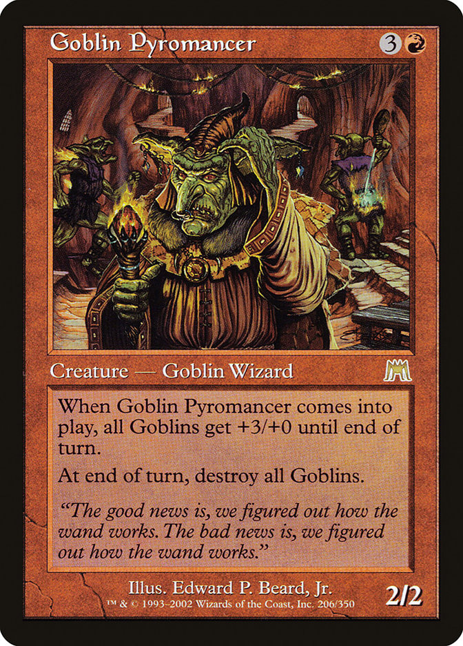 Goblin Pyromancer [Onslaught] | Galaxy Games LLC