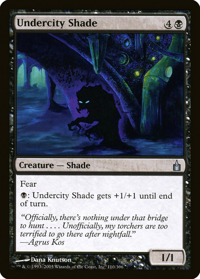 Undercity Shade [Ravnica: City of Guilds] | Galaxy Games LLC