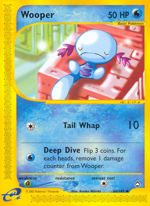 Wooper (66/147) [Aquapolis] | Galaxy Games LLC