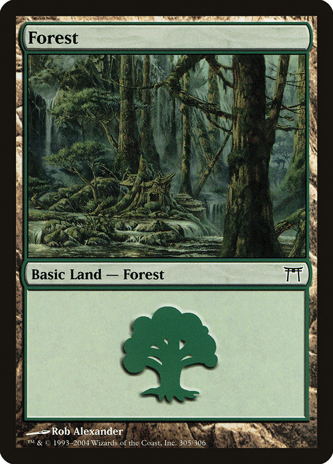 Forest (305) [Champions of Kamigawa] | Galaxy Games LLC