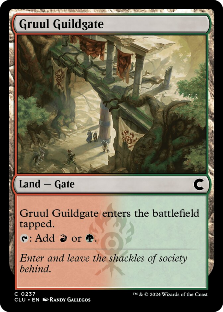 Gruul Guildgate [Ravnica: Clue Edition] | Galaxy Games LLC