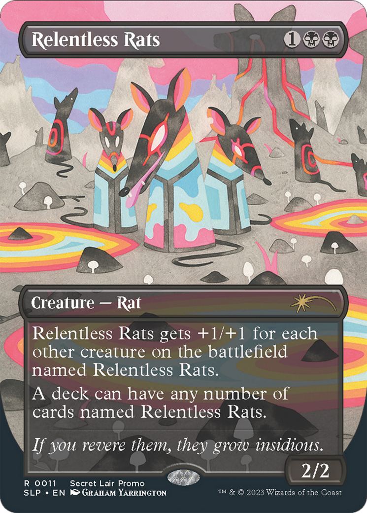 Relentless Rats (0011) [Secret Lair Showdown] | Galaxy Games LLC