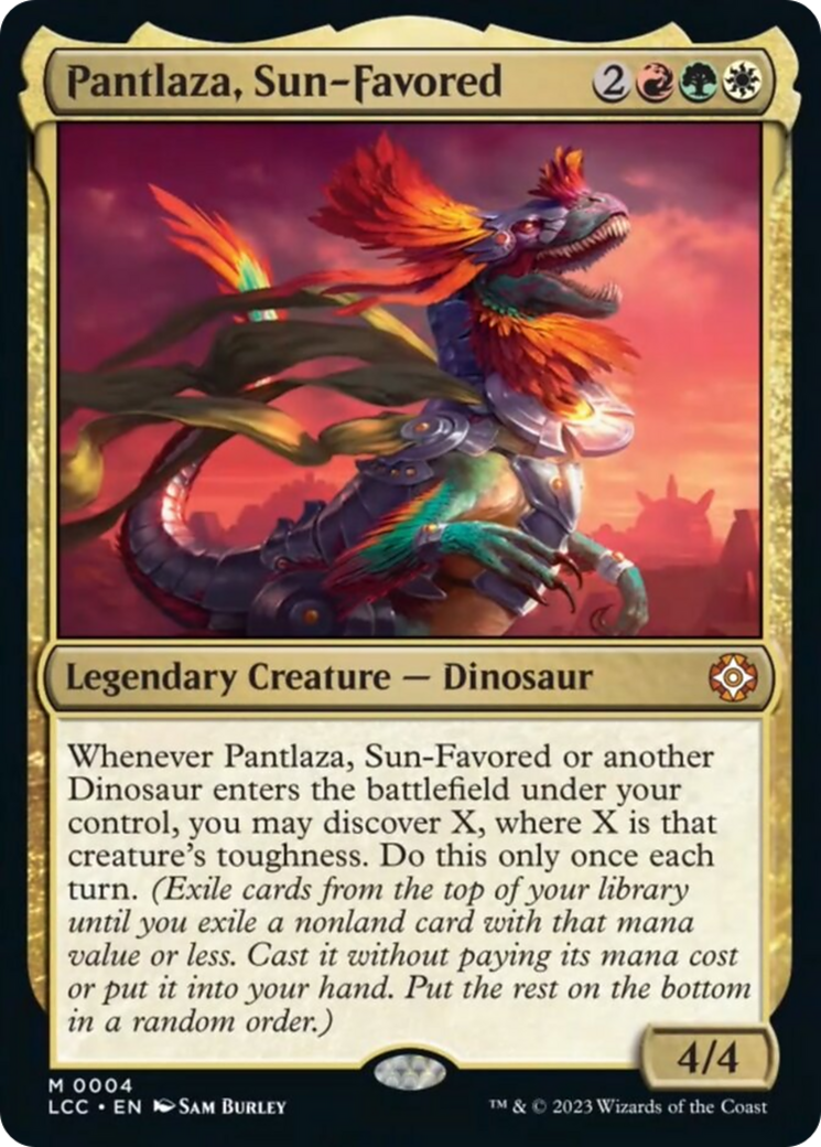 Pantlaza, Sun-Favored [The Lost Caverns of Ixalan Commander] | Galaxy Games LLC