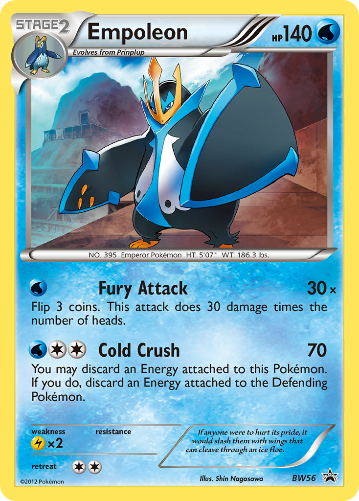 Empoleon (BW56) [Black & White: Black Star Promos] | Galaxy Games LLC