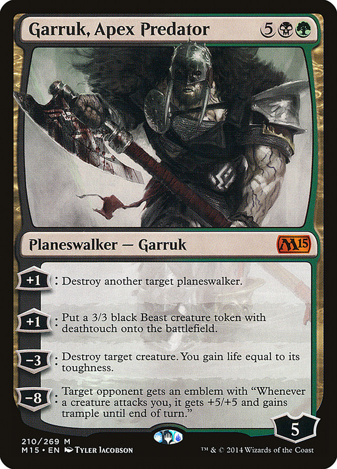 Garruk, Apex Predator [Magic 2015] | Galaxy Games LLC