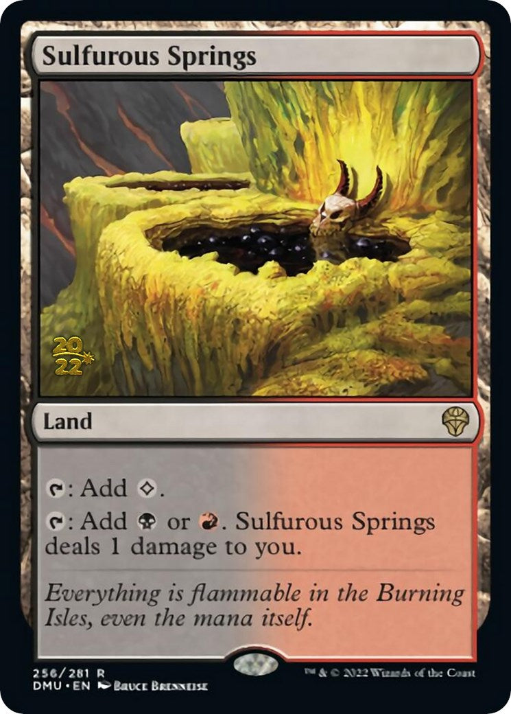 Sulfurous Springs [Dominaria United Prerelease Promos] | Galaxy Games LLC