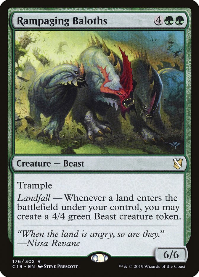Rampaging Baloths [Commander 2019] | Galaxy Games LLC