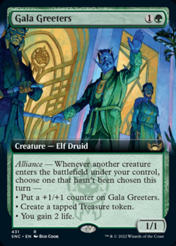 Gala Greeters (Extended Art) [Streets of New Capenna] | Galaxy Games LLC