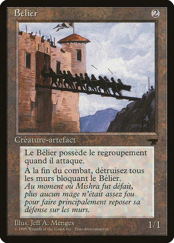 Battering Ram (French) - "Belier" [Renaissance] | Galaxy Games LLC