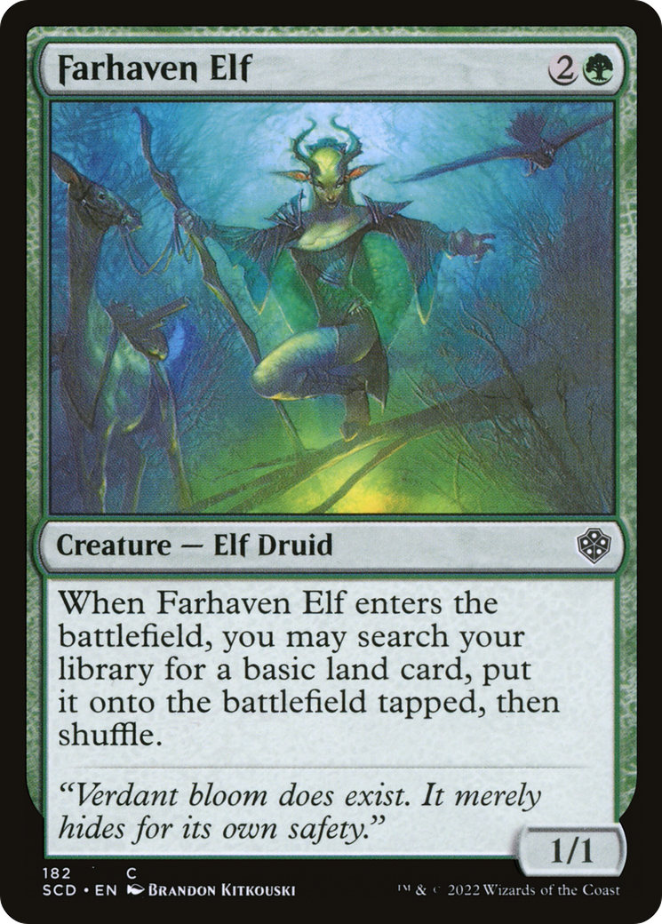 Farhaven Elf [Starter Commander Decks] | Galaxy Games LLC