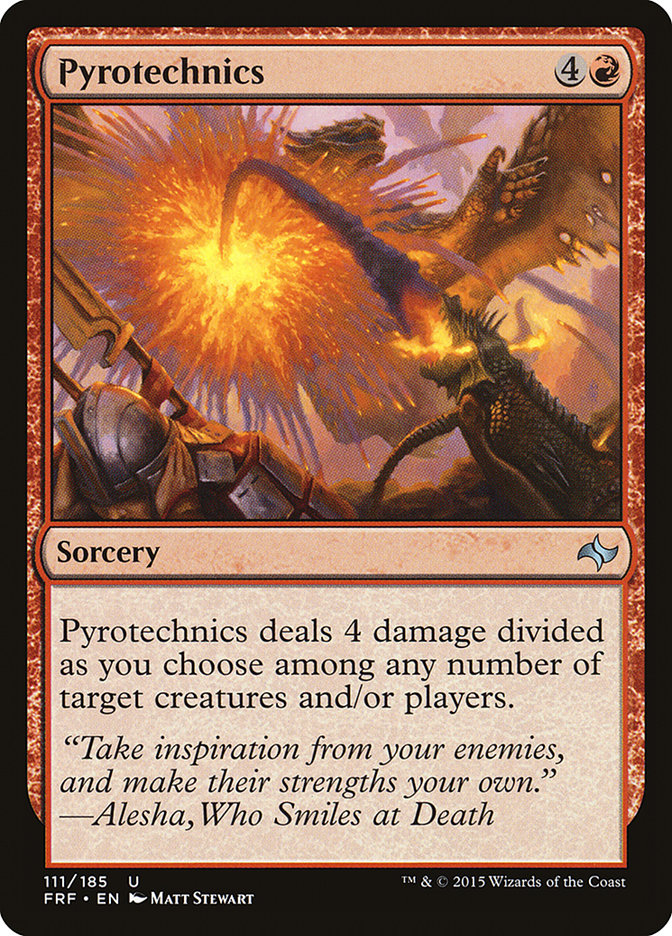 Pyrotechnics [Fate Reforged] | Galaxy Games LLC