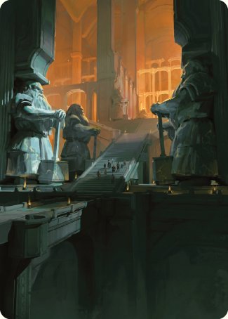 Mines of Moria Art Card [The Lord of the Rings: Tales of Middle-earth Art Series] | Galaxy Games LLC